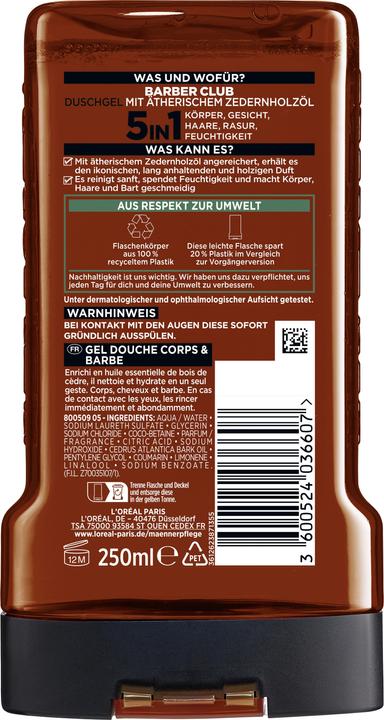 Produktbild L'Oréal Paris Barber Club (250 ml)