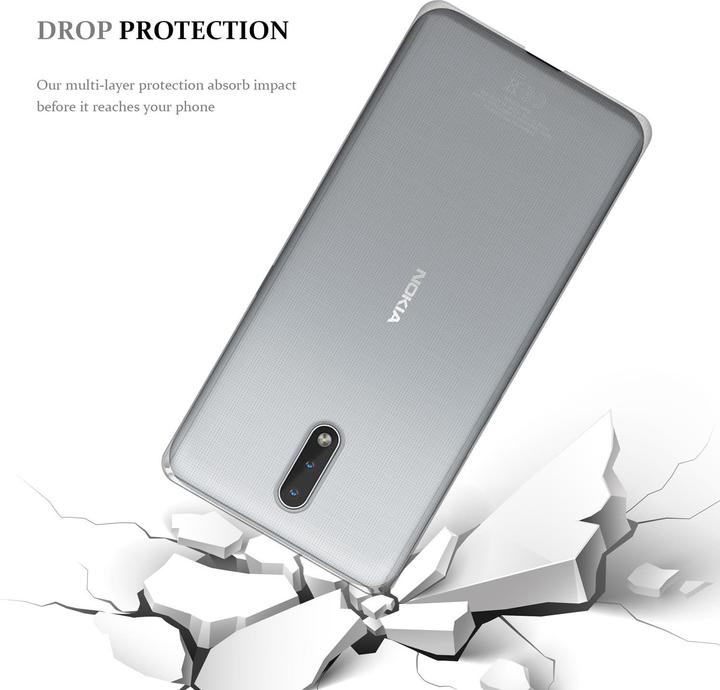 Actual product image Cadorabo TPU Ultra Slim AIR Cover (Nokia 2.3)