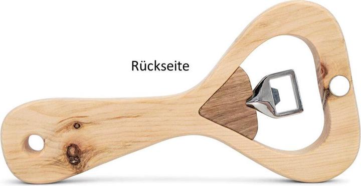 Immagine prodotto ZNatur Apribottiglie XXL in legno di pino cembro con incisione Prost No.29 (Apribottiglia)
