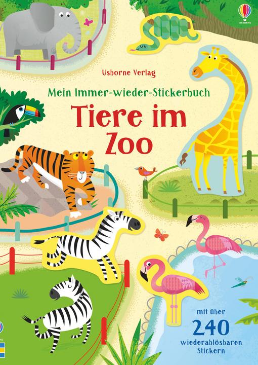 Produktbild Mein Immer-wieder-Stickerbuch: Tiere im Zoo