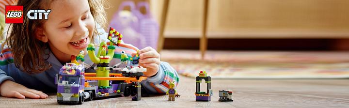 Image du produit LEGO Camion avec carrousel spatial (60313, LEGO City)