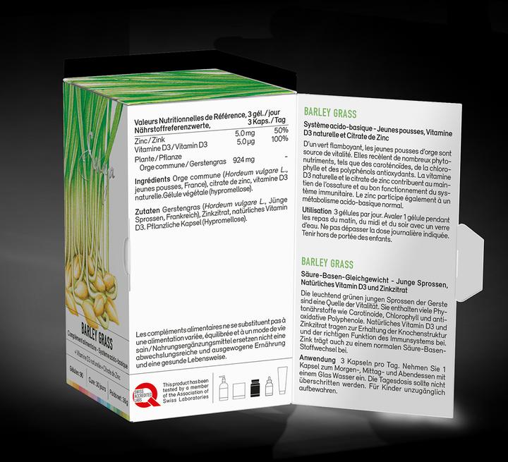 Produktbild Sekoya Barley Grass | Säure-Basen-Gleichgewichts (90 Stück, Kapseln)