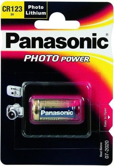 Productafbeelding Panasonic Fotolithium CR123 (10 Pcs., CR123A, 1600 mAh)
