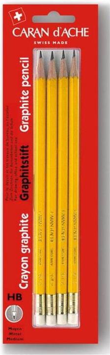 Produktbild Caran d'Ache Edelweiss Graphitstift im Blister (2.10 mm, HB, 4 x)