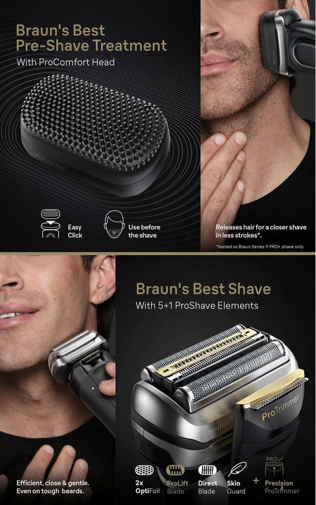Actual product image Braun Series 9 Pro+