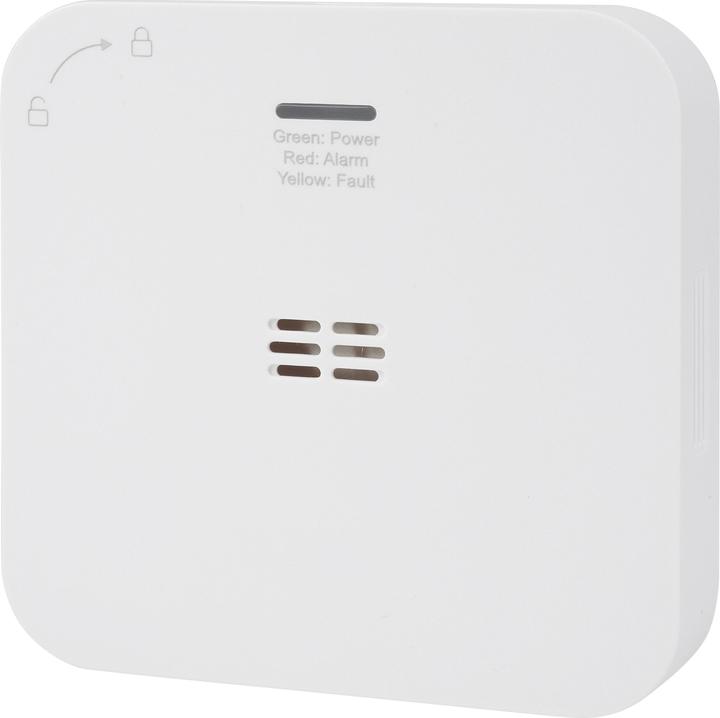 Produktbild Smartwares FGA-13800 Kohlenmonoxid-Melder mit App-Steuerung batteriebetrieben d