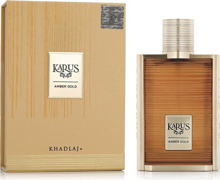 Actual product image Khadlaj Karus Amber Gold - EDP - Volume: 100 ml (Eau de parfum, 100 ml)