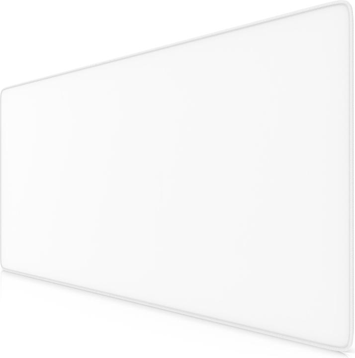 Titanwolf Gaming Mauspad, XXL Speed Gaming Mausmatte / Extragrosse Fläche von 900 x 400mm, weiss (XXL)