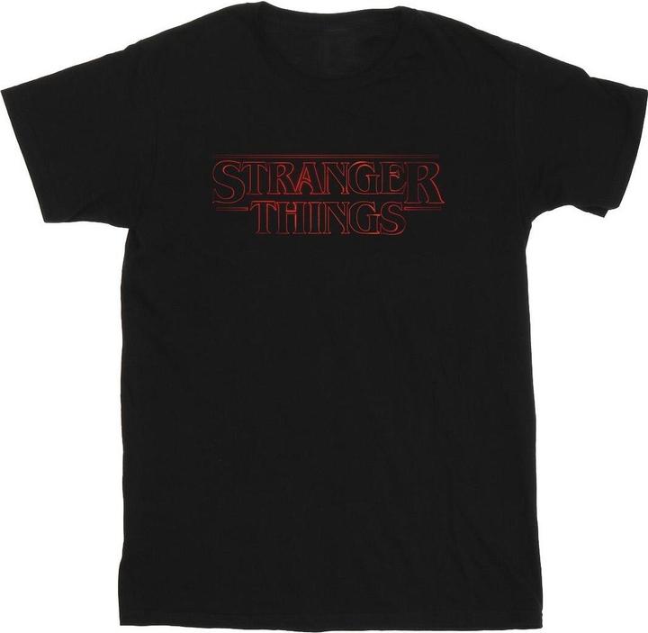 Immagine prodotto Netflix Stranger Things Glow Logo Maglietta Uomo (XL)