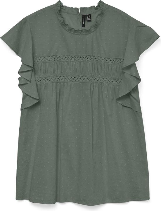 Vero Moda Vmtrine Sl Lace Top Wvn Ga Noos