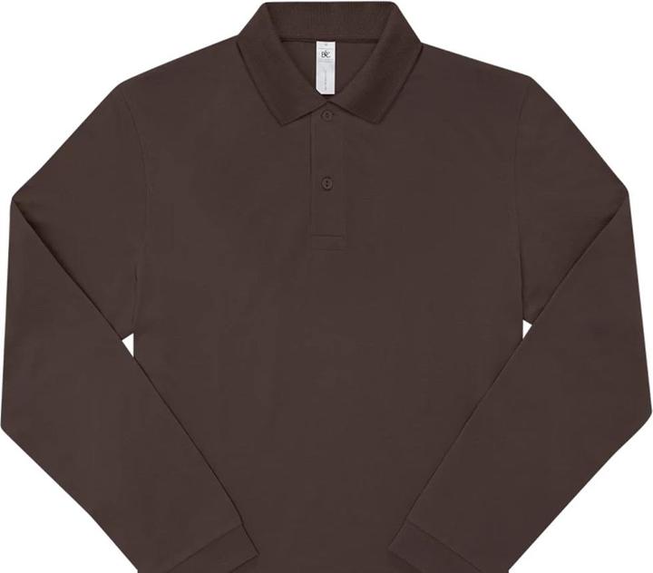 Actual product image B&C My long sleeve polo shirt (XL)