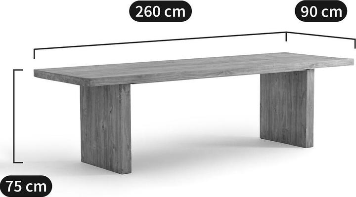 Image du produit La Redoute Interieurs Malu (260 x 90 x 75 cm)