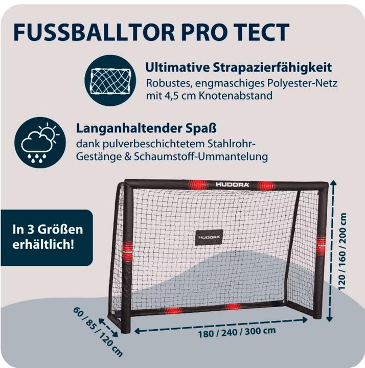 Produktbild Hudora Fussballtor Pro Tect 180