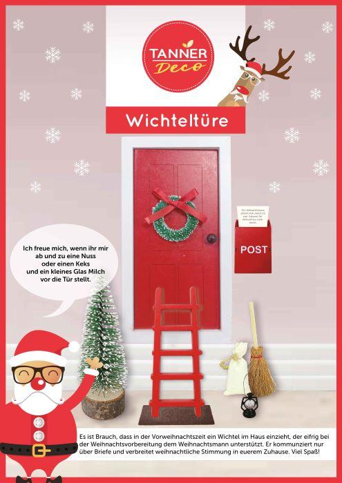 Image du produit Tanner Porte du Père Noël secret / Ensemble de portes pour lutins