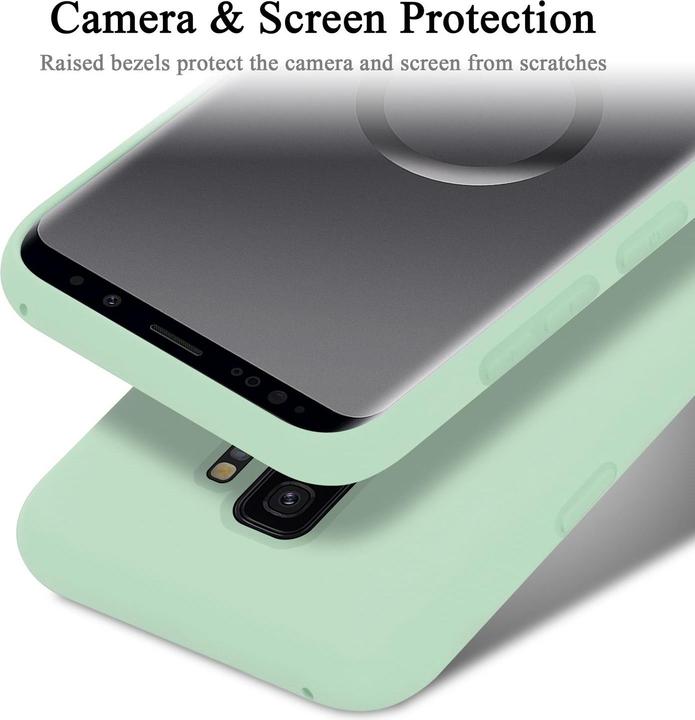 Actual product image Cadorabo TPU Liquid Silicone Case Cover (Samsung Galaxy S9+)