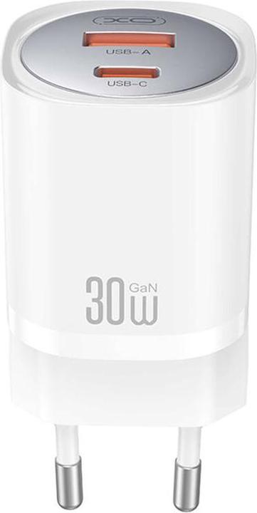 Image du produit xO chargeur mural CE21 PD 33W 1x USB-C 1x USB blanc (30 W)