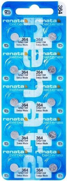 Energy Label Renata 364 / SR621SW (10 pcs., SR60, 19 mAh)