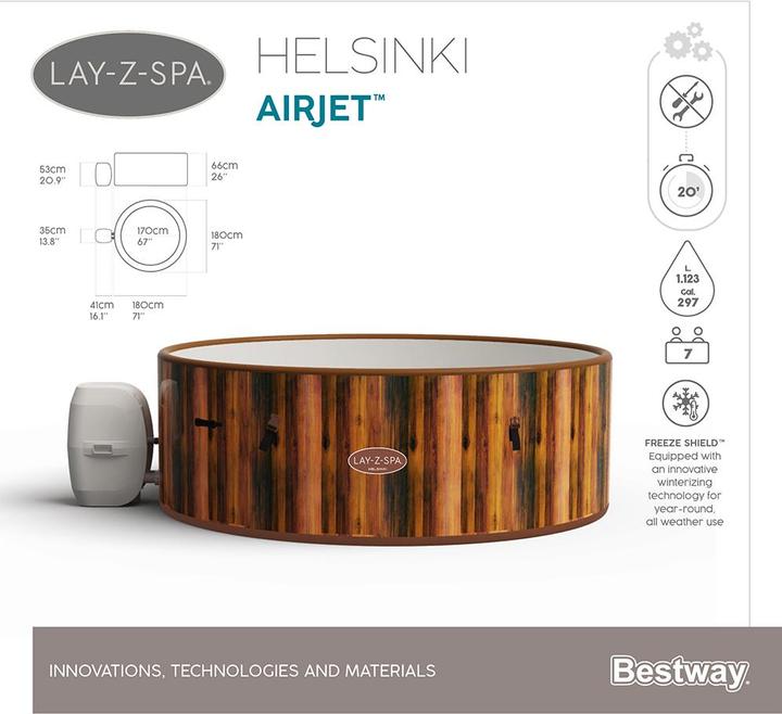 Produktbild Bestway Helsinki AirJet (7 Pers.)