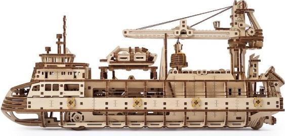 Actual product image Ugears Research vessel