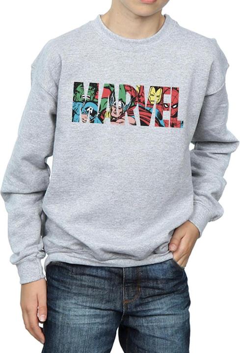 Produktbild Boys Character Infill Logo Sweatshirt (152, 158)