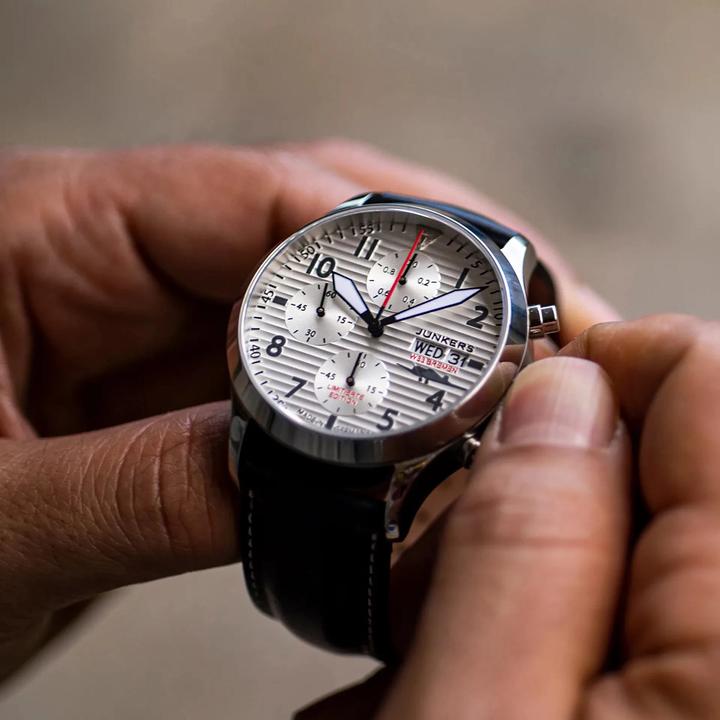 Immagine prodotto Junkers W33 Edizione limitata (Orologio da pilota, 42 mm)