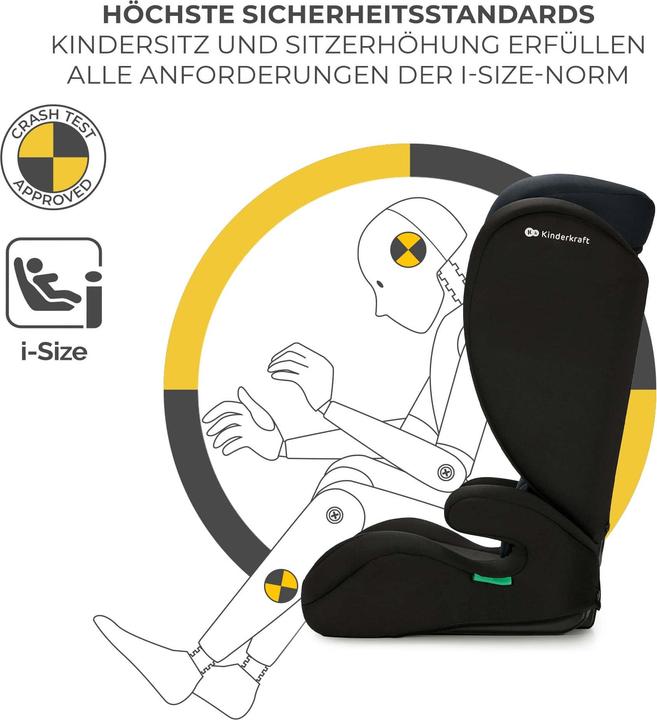 Actual product image KinderKraft I-Spark (Booster seat, ECE R129/i-Size Standard)