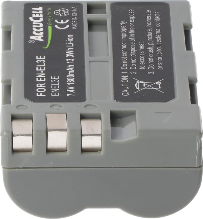 Image du produit AccuCell Batterie Nikon EN-EL3, EN-EL3a, D50, D70