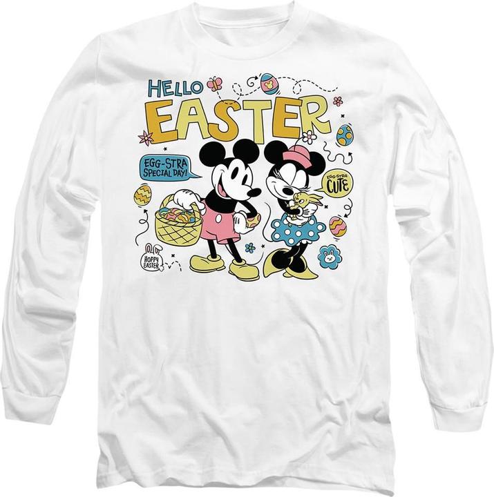 Immagine prodotto Mickey Mouse Hello Easter! Maglietta Pasqua Topolina Adulto Unisex (XXL)
