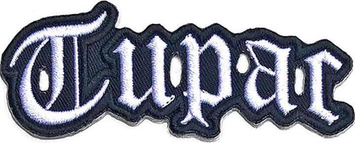 Tupac Shakur Logo Cut Out Iron On Patch