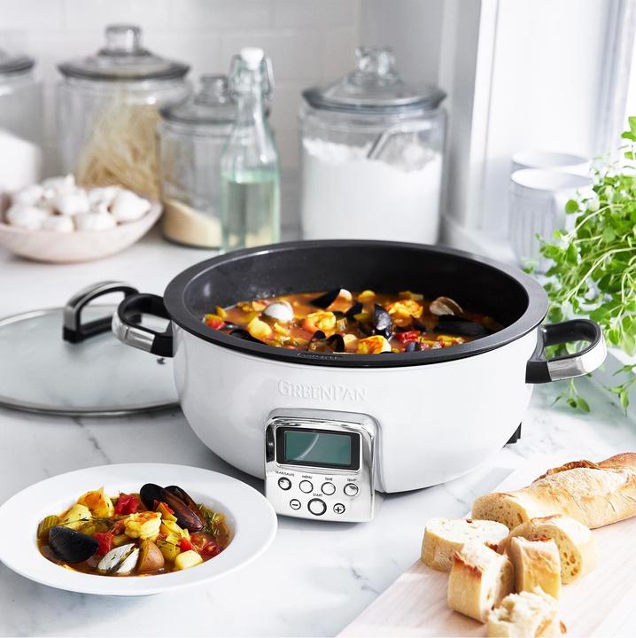 Actual product image Greenpan Omni Cooker Cream