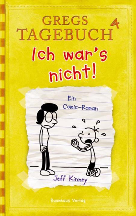 Immagine prodotto Gregs Tagebuch 4. Ich war's nicht! (Tedesco, Jeff Kinney., 2010)
