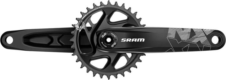 Sram NX Eagle Boost 148 DUB Kurbel DM X-SYNC 32 Zähne 12-fach