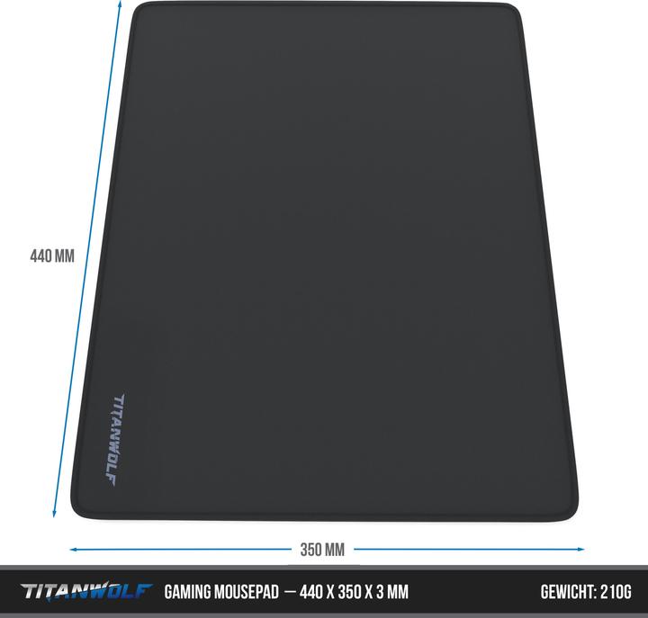 Actual product image CSL Gaming Bundle Keyboard, Mouse & Mouse Pad (CH, Cable)