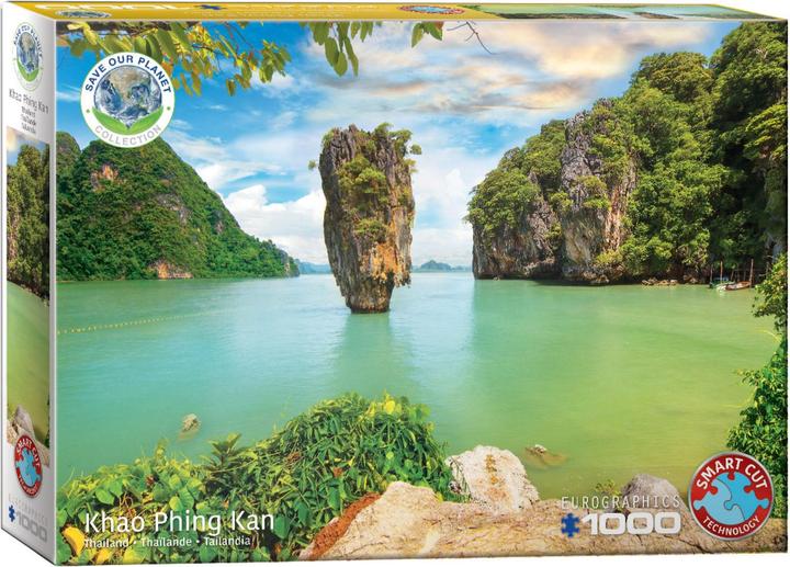 Actual product image Eurographics Save our planet - Thailand (1000 pieces)