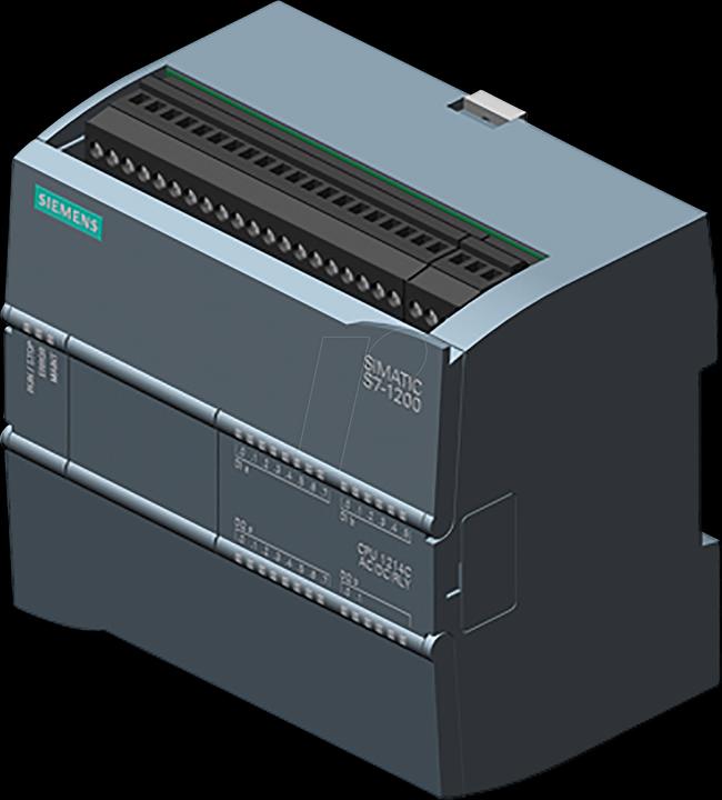 Produktbild Siemens SIMATIC S7-1200 CPU 1214C, AC/DC/Relay