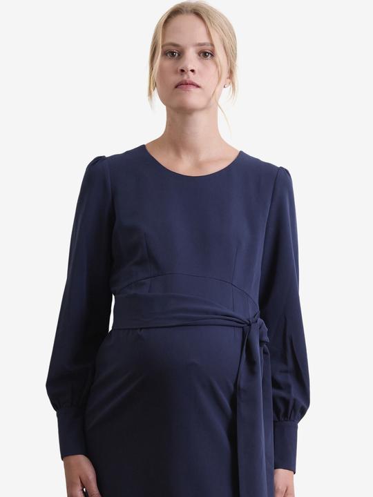 Actual product image Vertbaudet Festive maternity dress with belt (42)