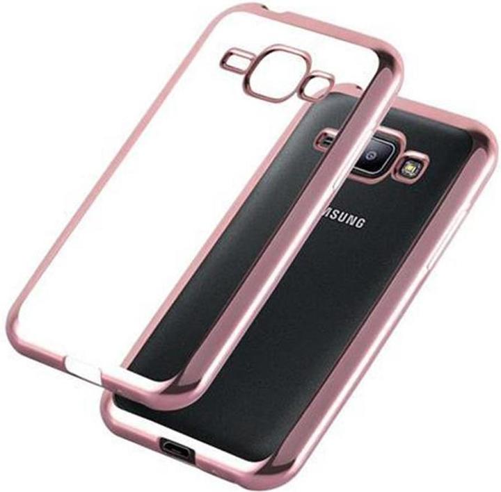Actual product image Cadorabo TPU Cover Ultra Slim Chrome (Samsung Galaxy J1)