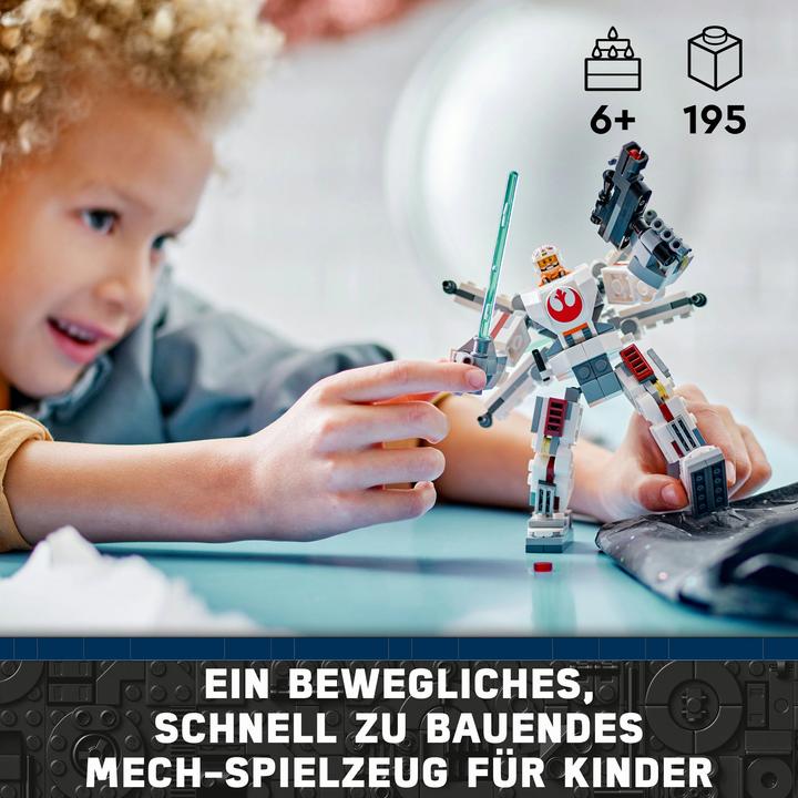 Actual product image LEGO Luke Skywalker's X-Wing Mech (75390, LEGO Star Wars)