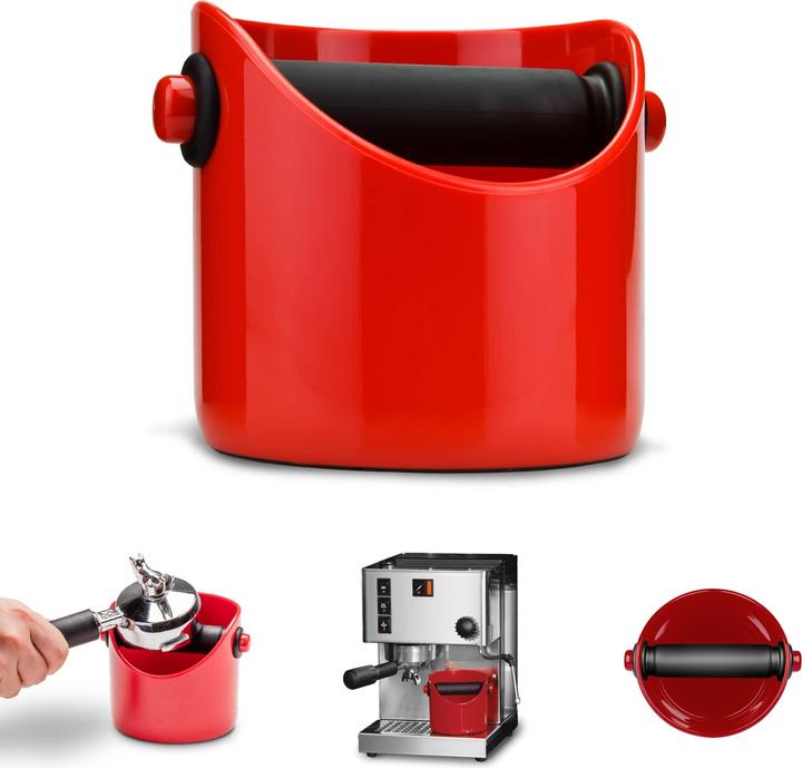Immagine prodotto DreamFarm Contenitore per i fondi di caffè, rosso