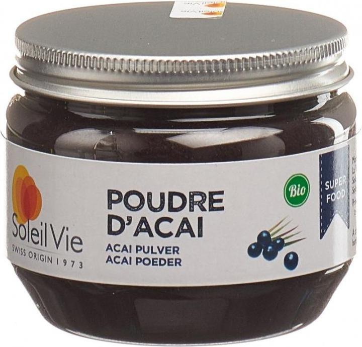 Actual product image Soleil Vie Acai Powder Organic Plv (1 Piece, Powder, 103 g)