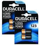 Actual product image Duracell DL123/CR123A Lithium Battery - 4 Pack (4 pcs., CR123A, 1400 mAh)