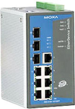 Immagine prodotto Moxa Interruttore EtherDevice EDS-510A-3SFP-T - Interruttore (RJ45 (7x), SFP (3x))