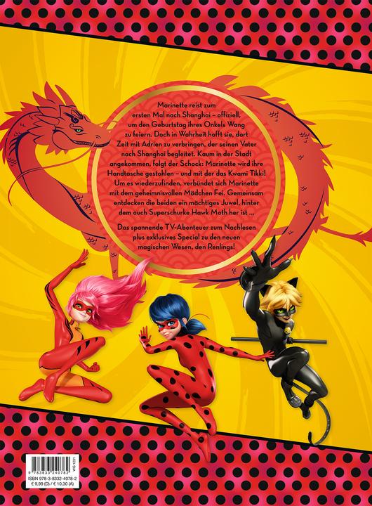 Actual product image Panini Miraculous: Ladybug und Cat Noir in Shanghai (German, Claudia weber, 2021)