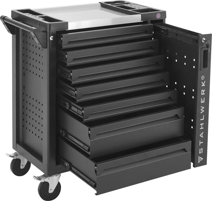 Produktbild Stahlwerk Werkstattwagen EAGLE Werkzeugwagen Montagewagen Werkzeug Organizer (1 x)