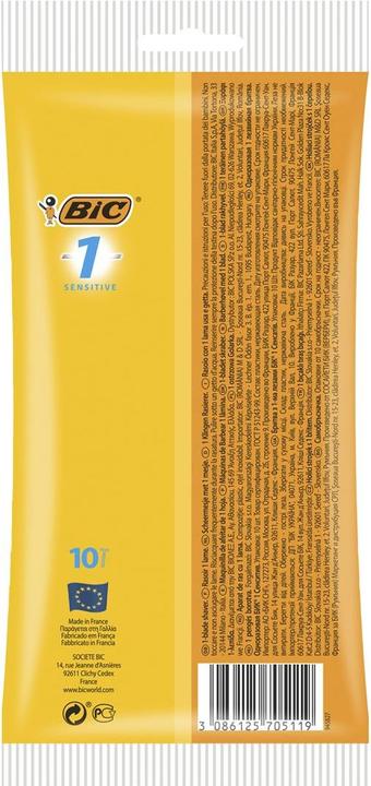 Actual product image Bic Sensitive 1