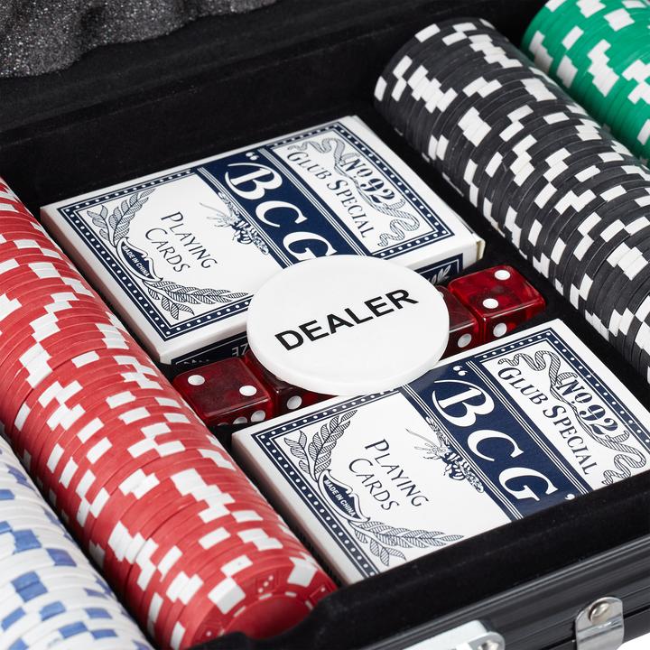 Productafbeelding Relaxdays Poker geval (Meertalig)