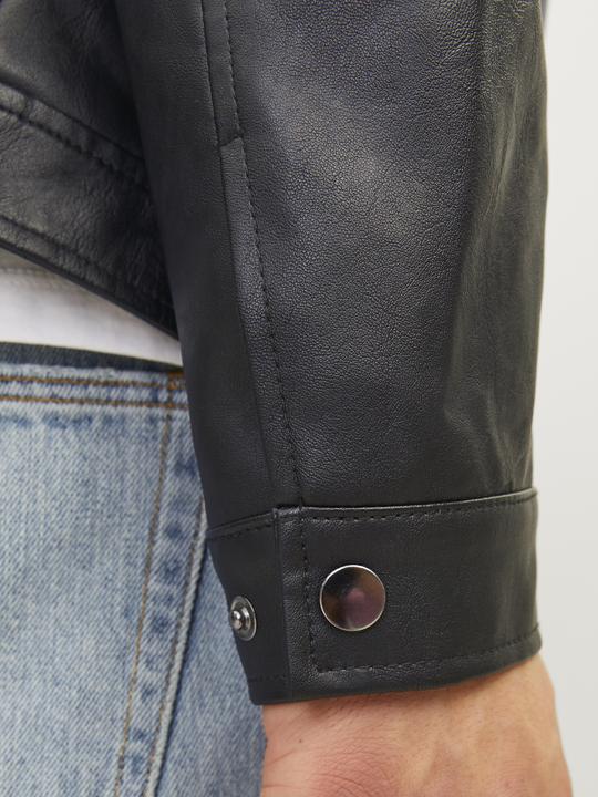 Actual product image Jack & Jones Jjedylan Pu Biker Jacket Noos (XS)