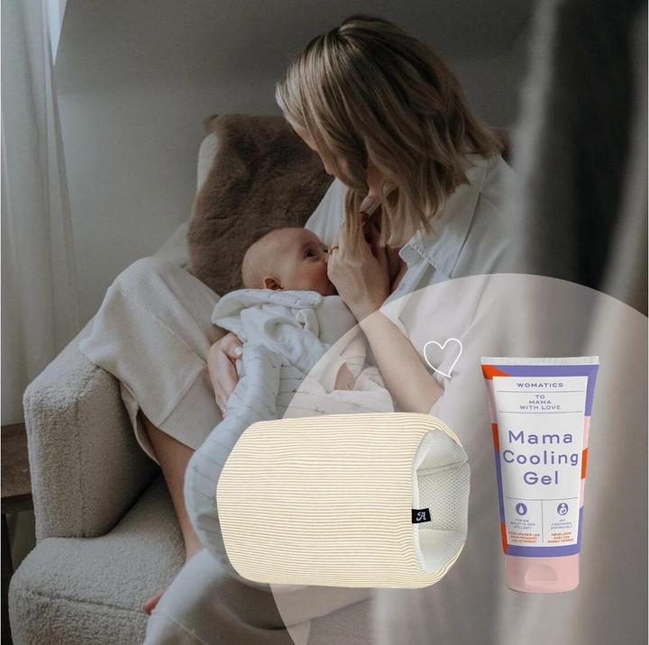 Image du produit Womatics Pommade pour mamelons Mama Cooling Gel + Alvi Coussinet d'allaitement 150 ml