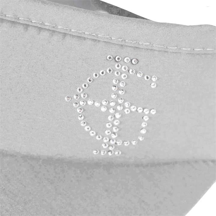 Image du produit Island Green Visière solaire de golf avec logo diamant pour femmes et hommes (Taille unique)