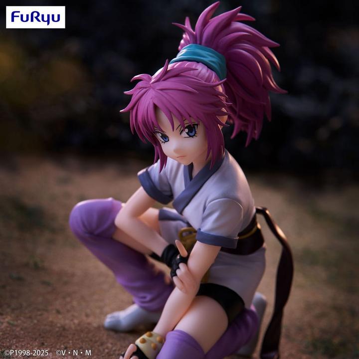 Actual product image Furyu Hunter x Hunter Noodle Stopper PVC Statue Machi 10 cm